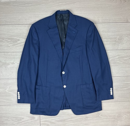 Veste blazer laine bleu - veste, en